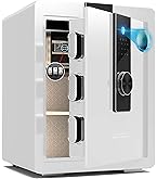 Amazon.co.jp: Amazonベーシック 金庫 家庭用 業務用 電子式 指紋認証